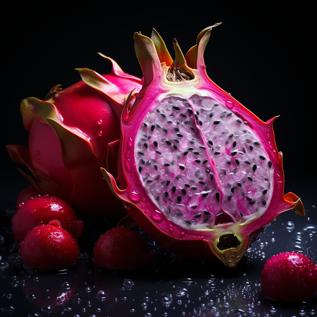 Dragon Fruit and Acai Berries