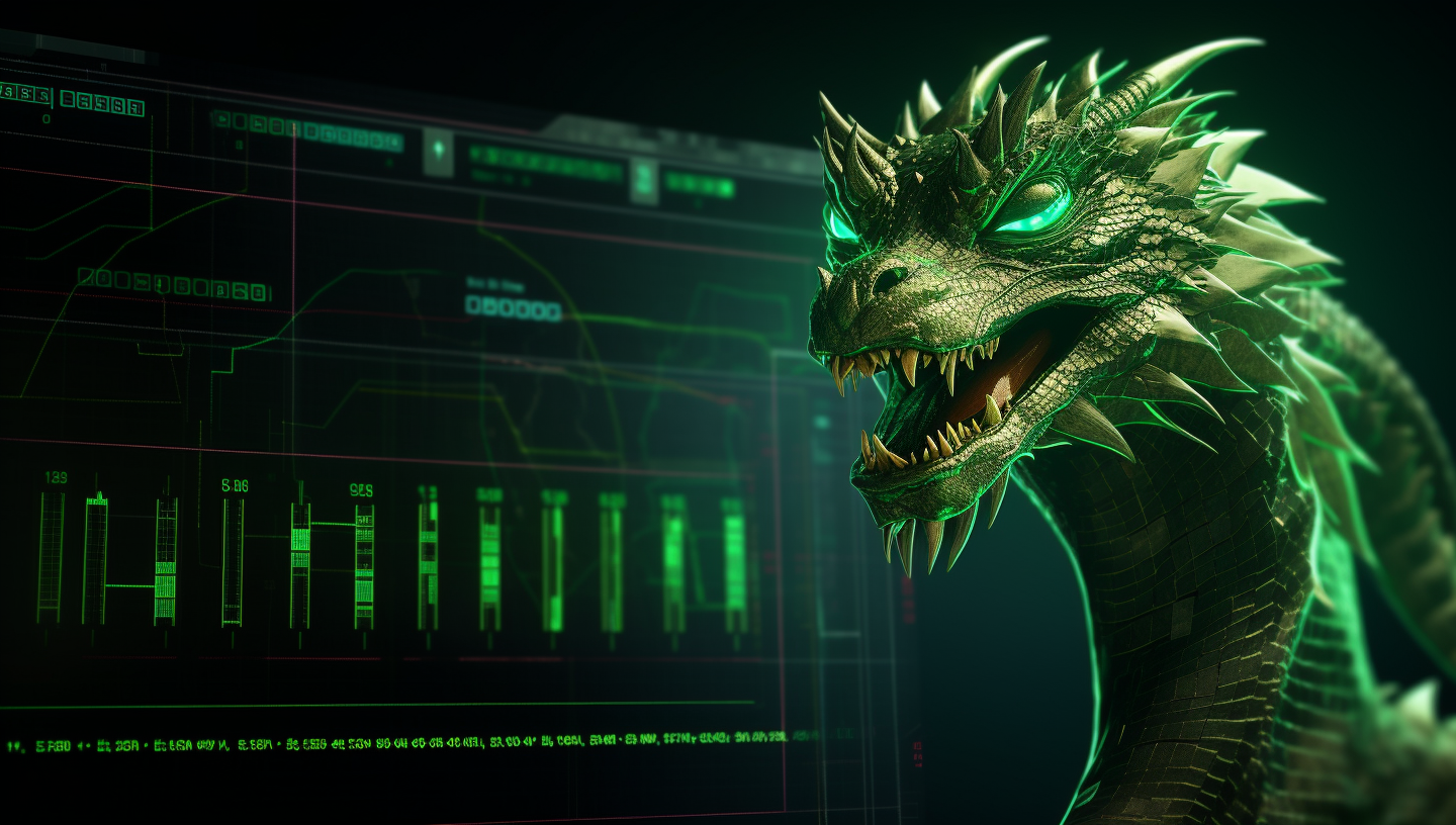 Dragon Meme Cryptocurrency Token's Price Rise