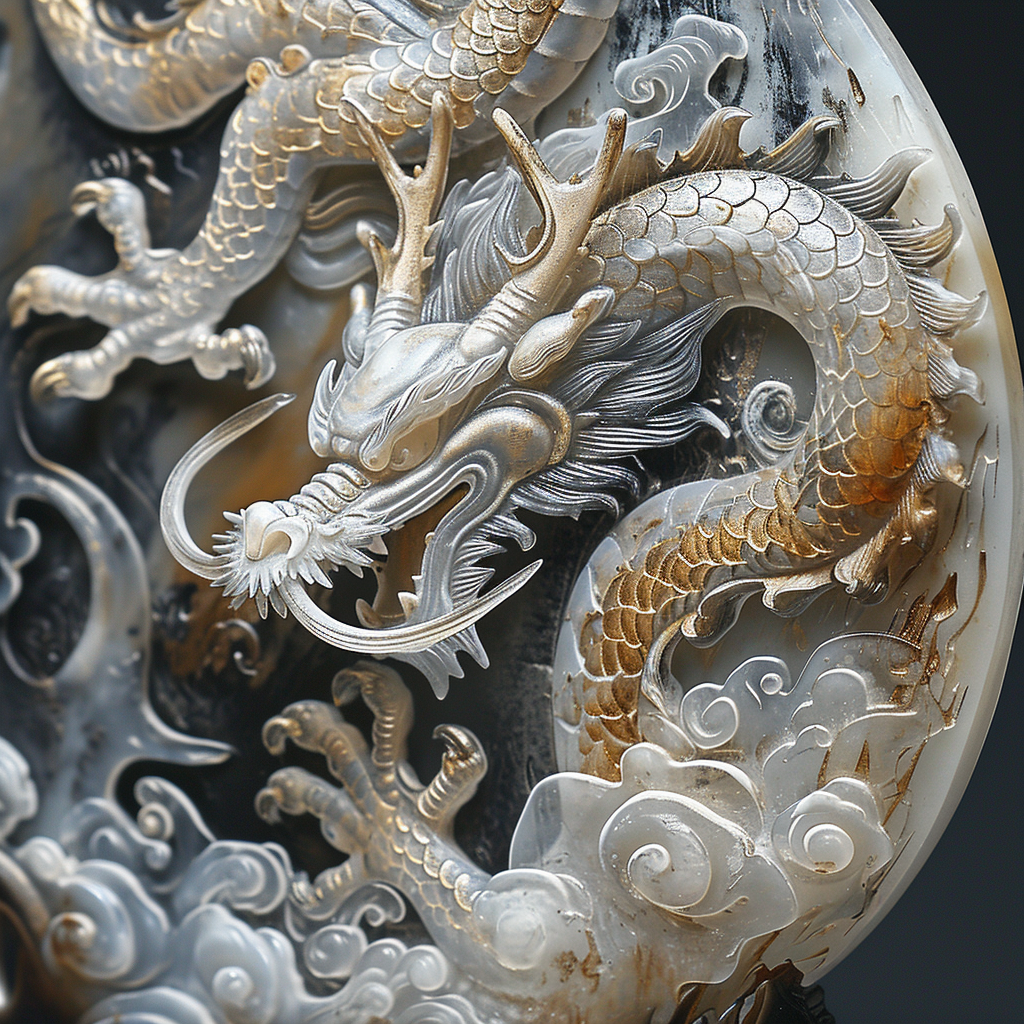 Dragon's Threat Artwork Exquisite Detail