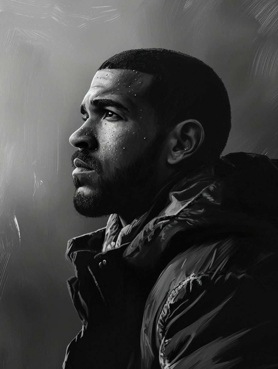 Artwork of Drake in Jeff Dekal and David Palumbo style