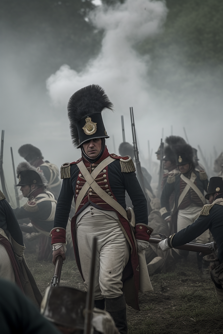 Drama Battle Waterloo Napoleon Soldiers