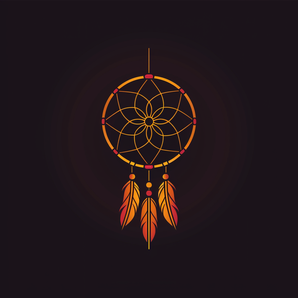 Dreamcatcher Logo Stock Image