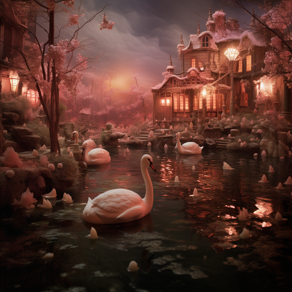 Exquisite Dreamland Swan Princess  Image ?