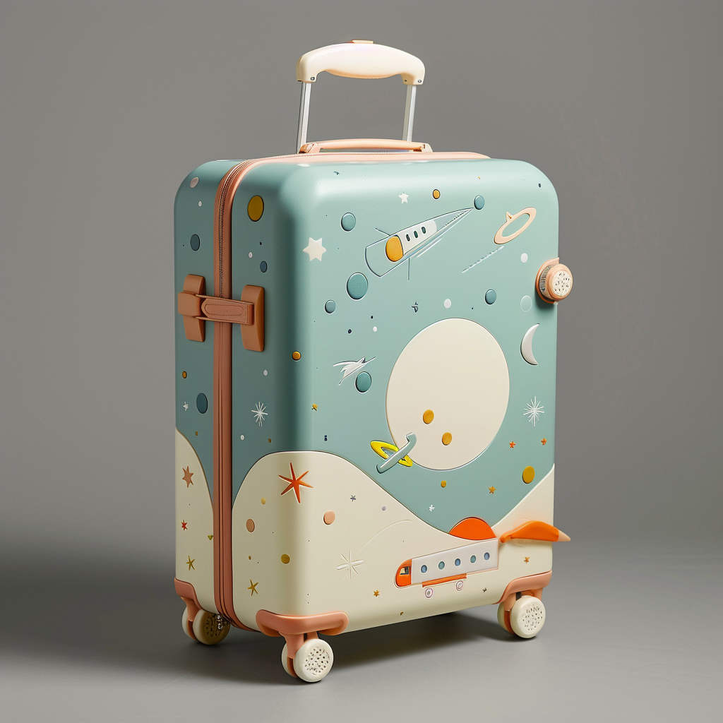 Stylish dreamspace carrier suitcase design