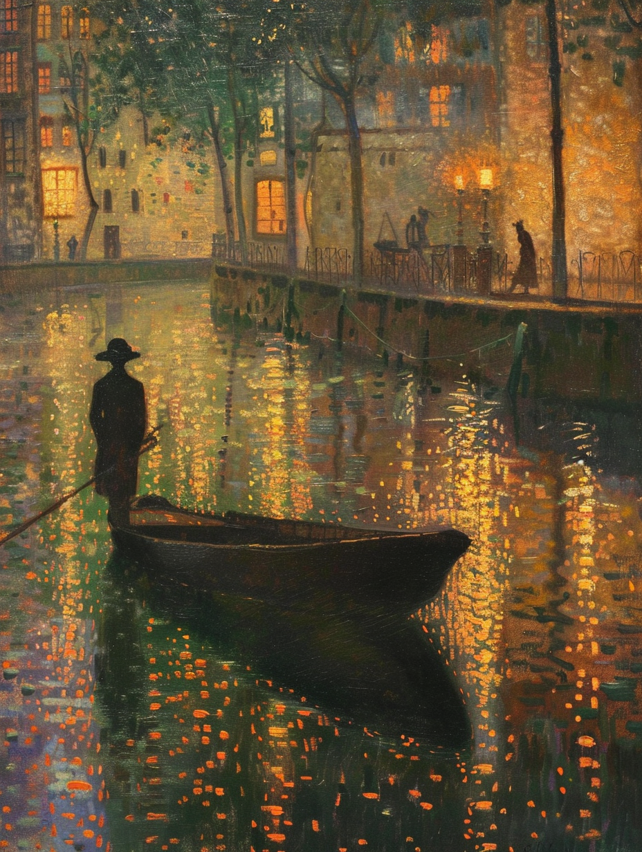 Dreamy mood Henri Le Sidaner painting