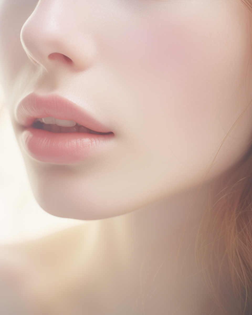 Close-up of Woman's Lips