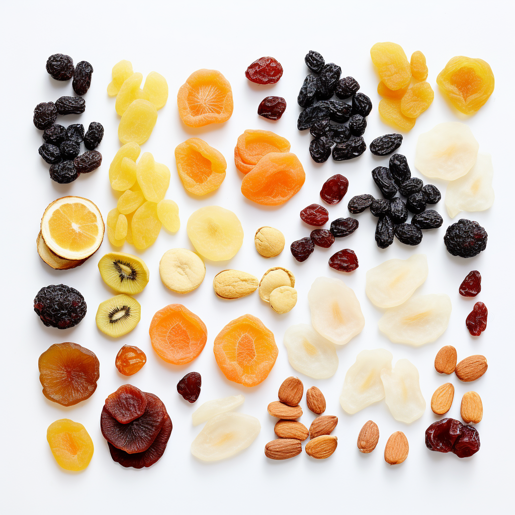 Assortment of Healthy Dried Fruits