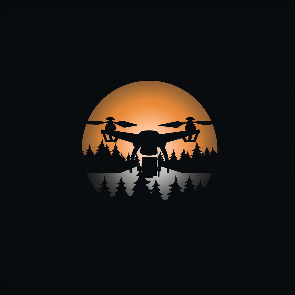 Drone photography logo design