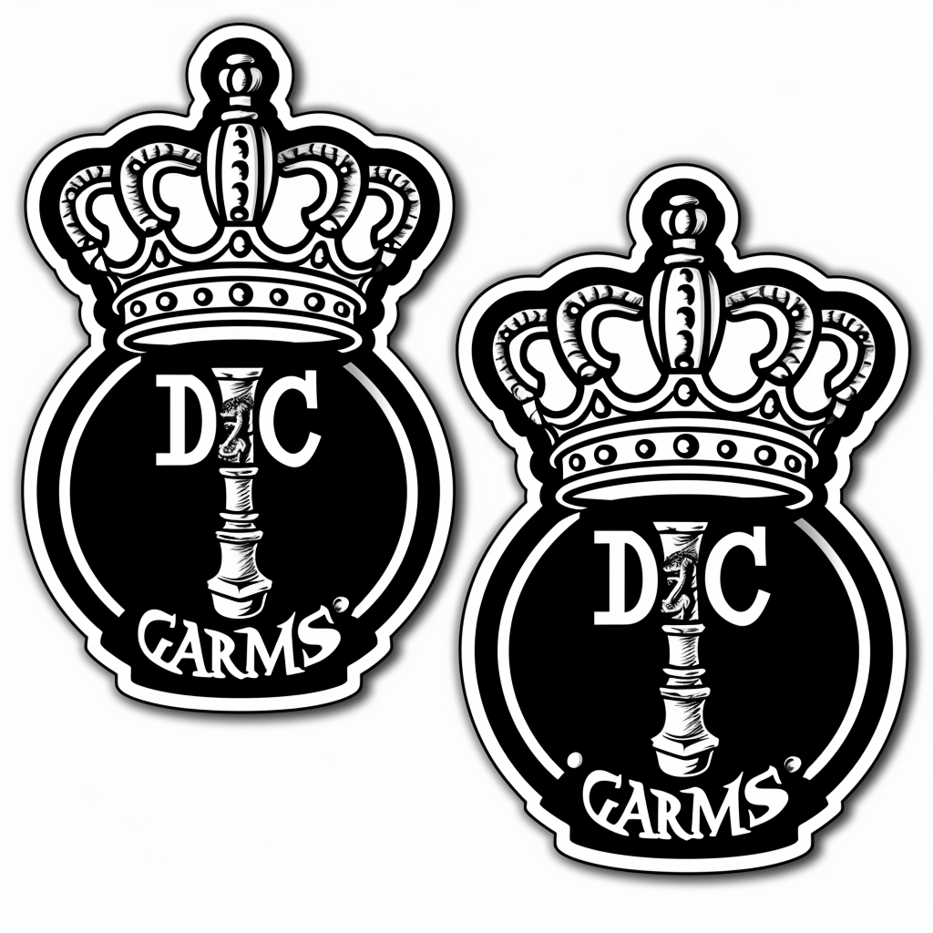 DSC GARMS Crown Axes Logo