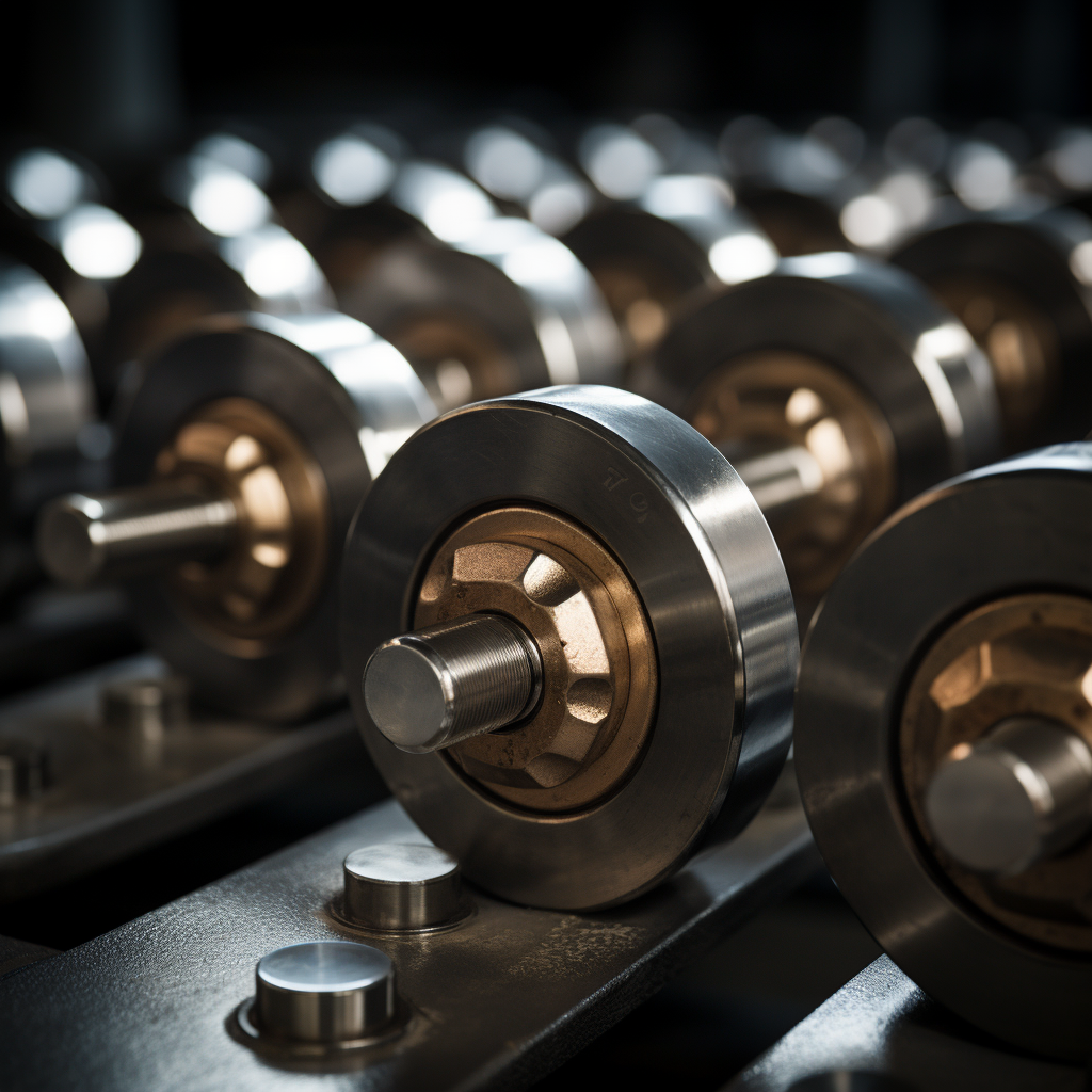 Close-up of Dumbbell Rack