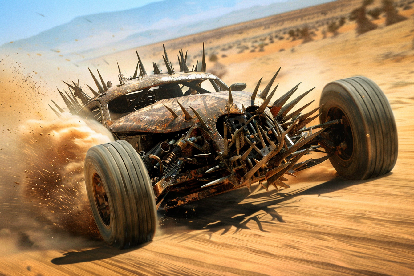 Mad Max Dune Buggy Desert