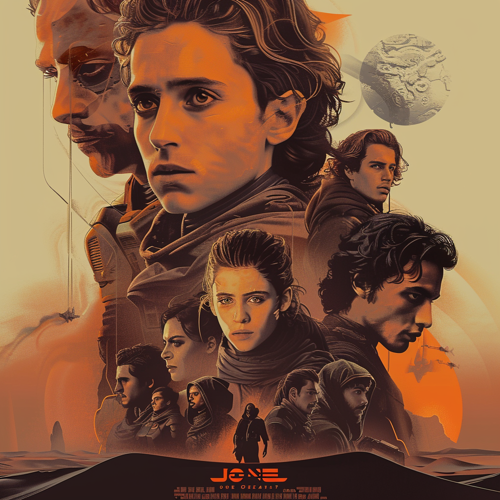 Dune Movie Poster Art