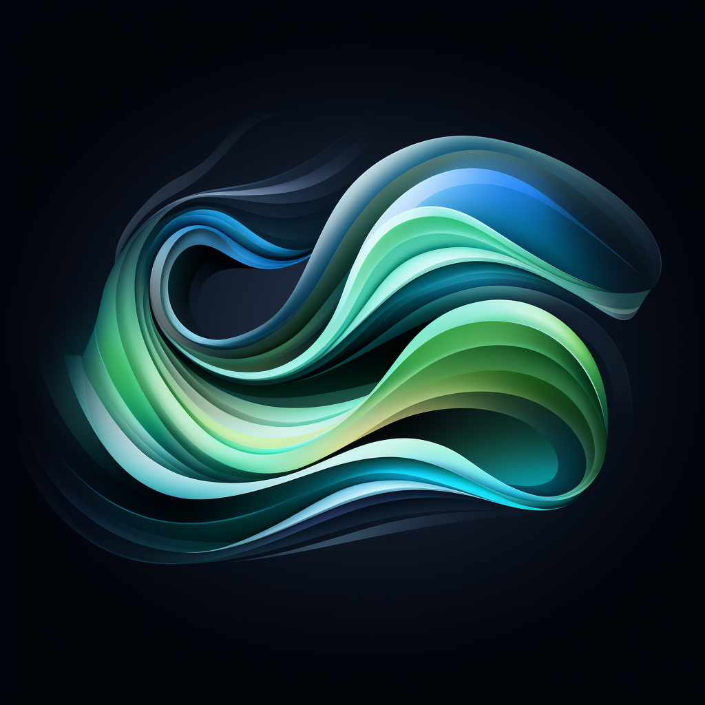 Creative Energy Dynamic Wave Vector Logo