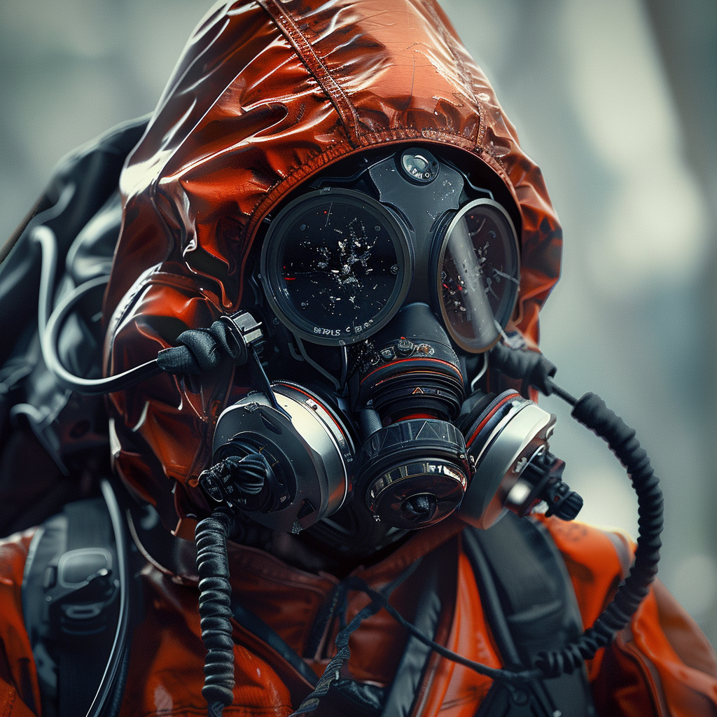 Advanced Hazmat Gear Closeup