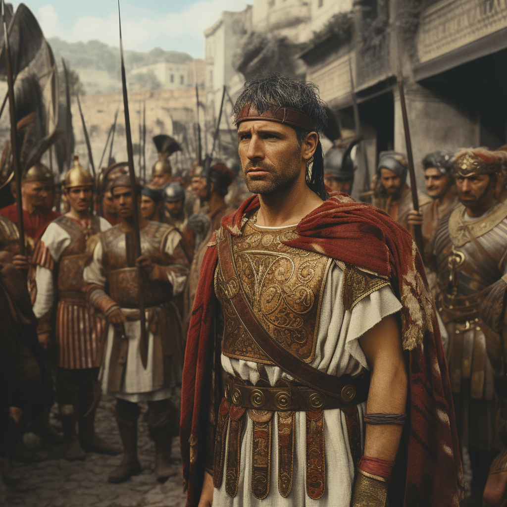 Vintage Color Photography in Ancient Rome