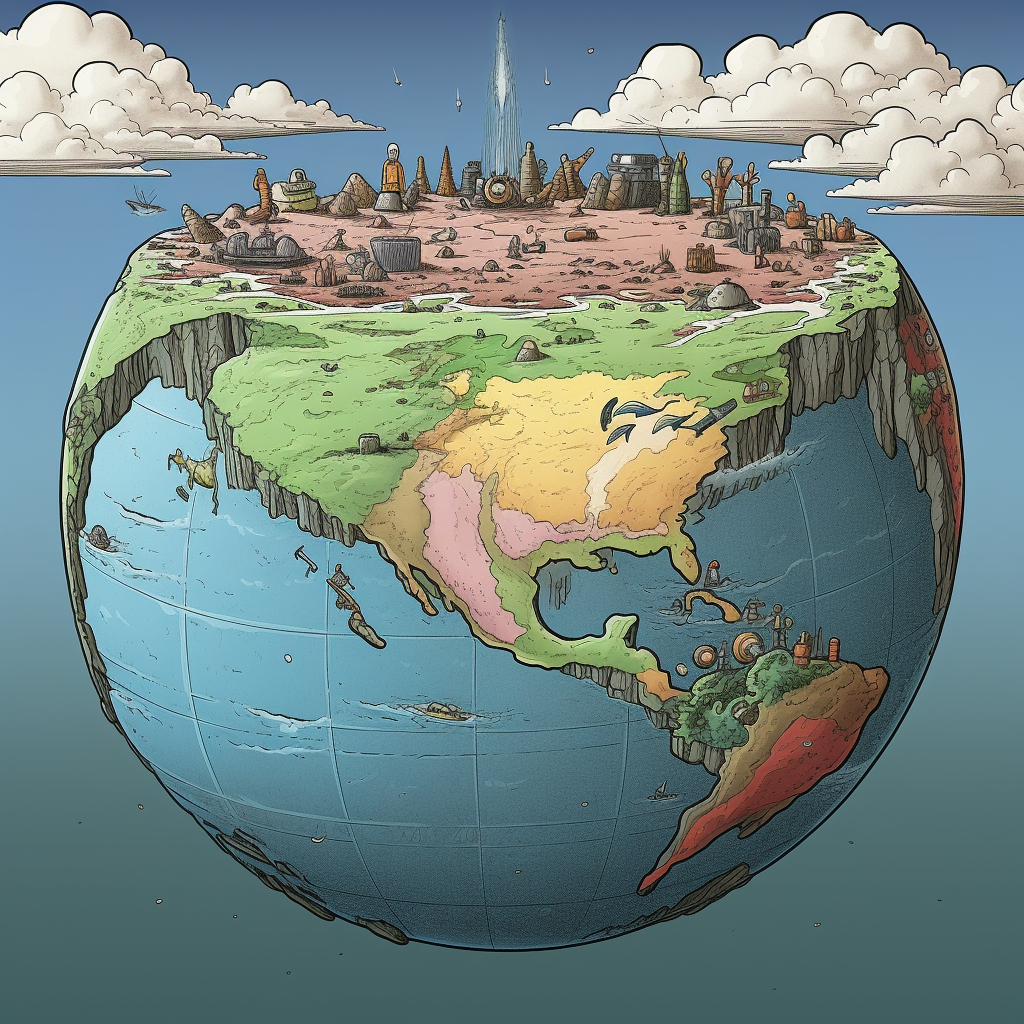 Earth Cartoon Image