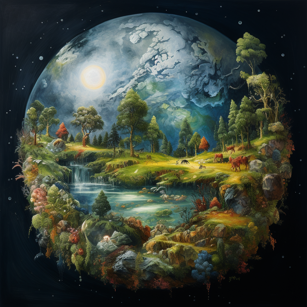 Earth Painting by Jan Brueghel