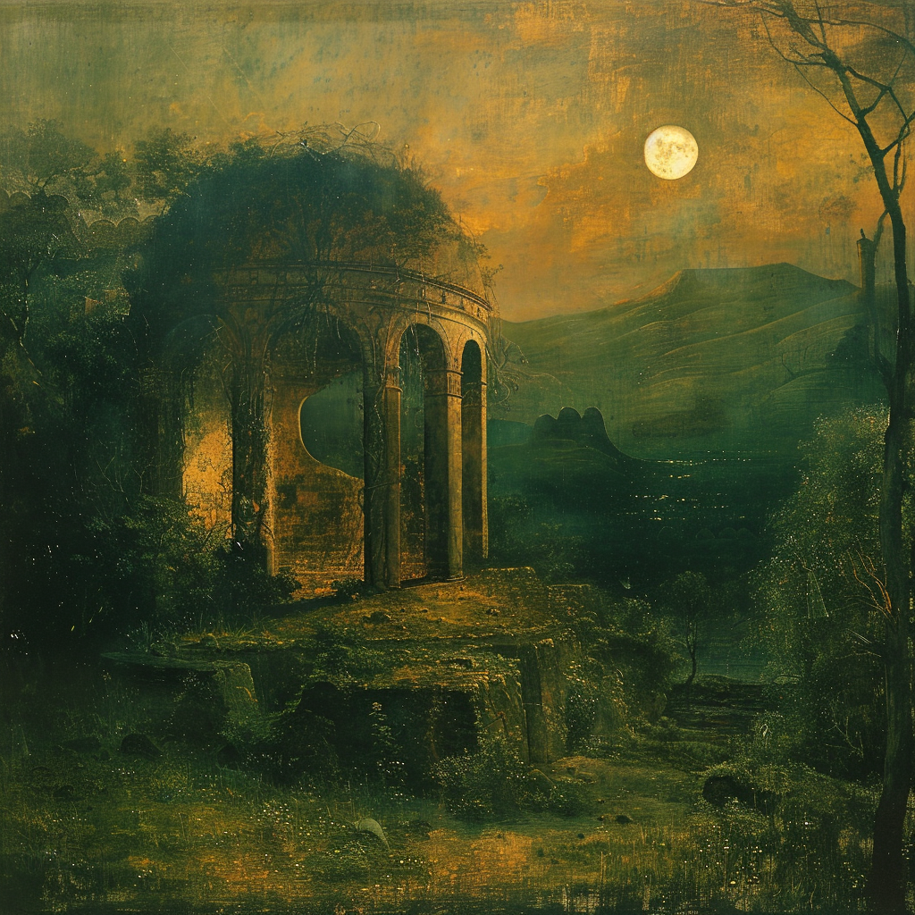 Earth Temple George Inness Artwork