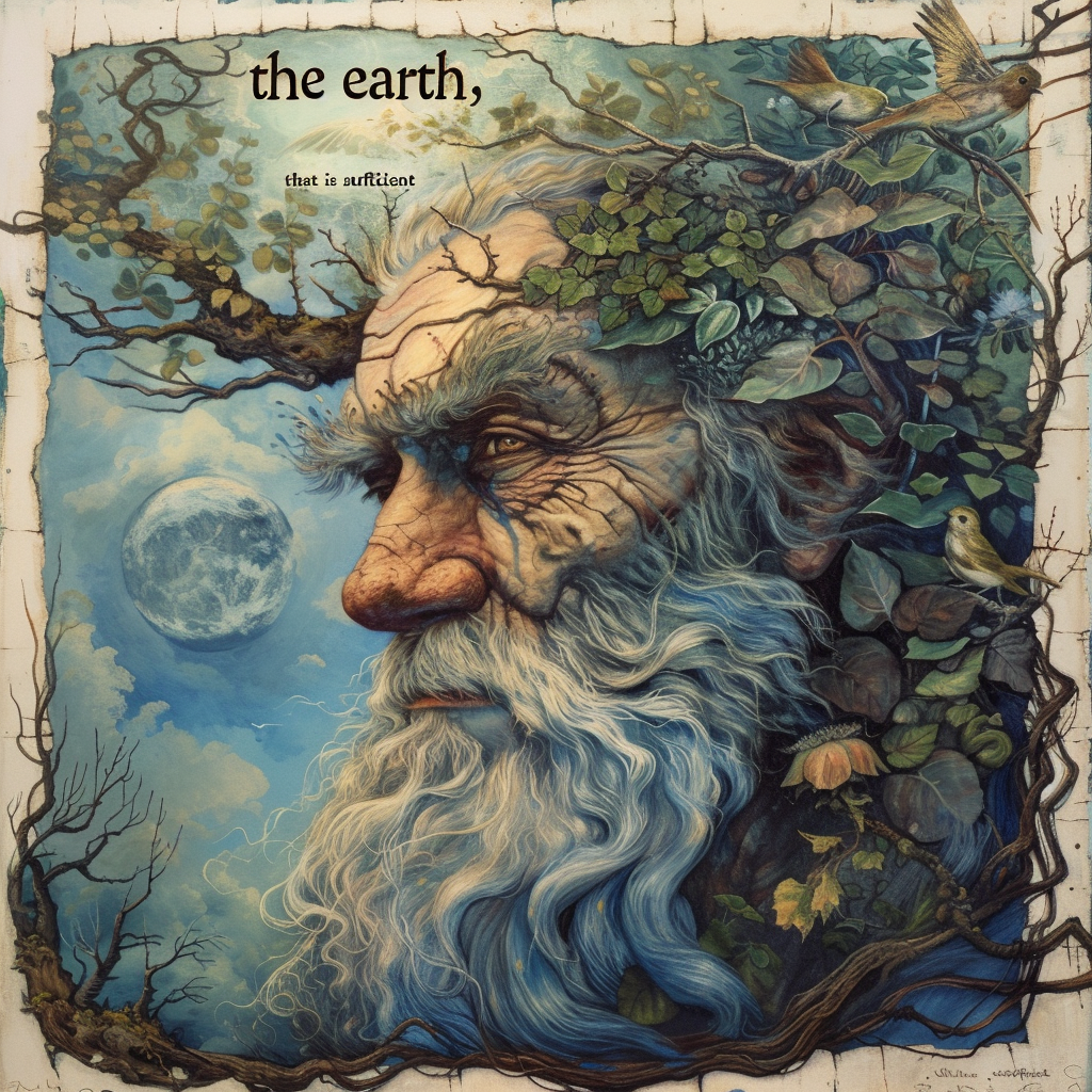 Walt Whitman Earth Depiction Photo