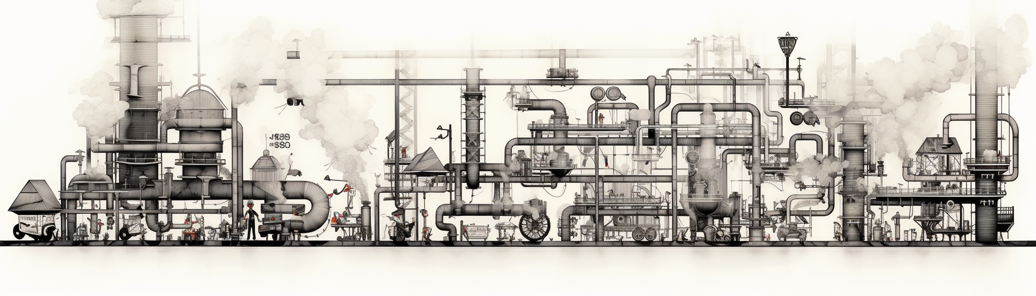 Diagram of East European factory worker