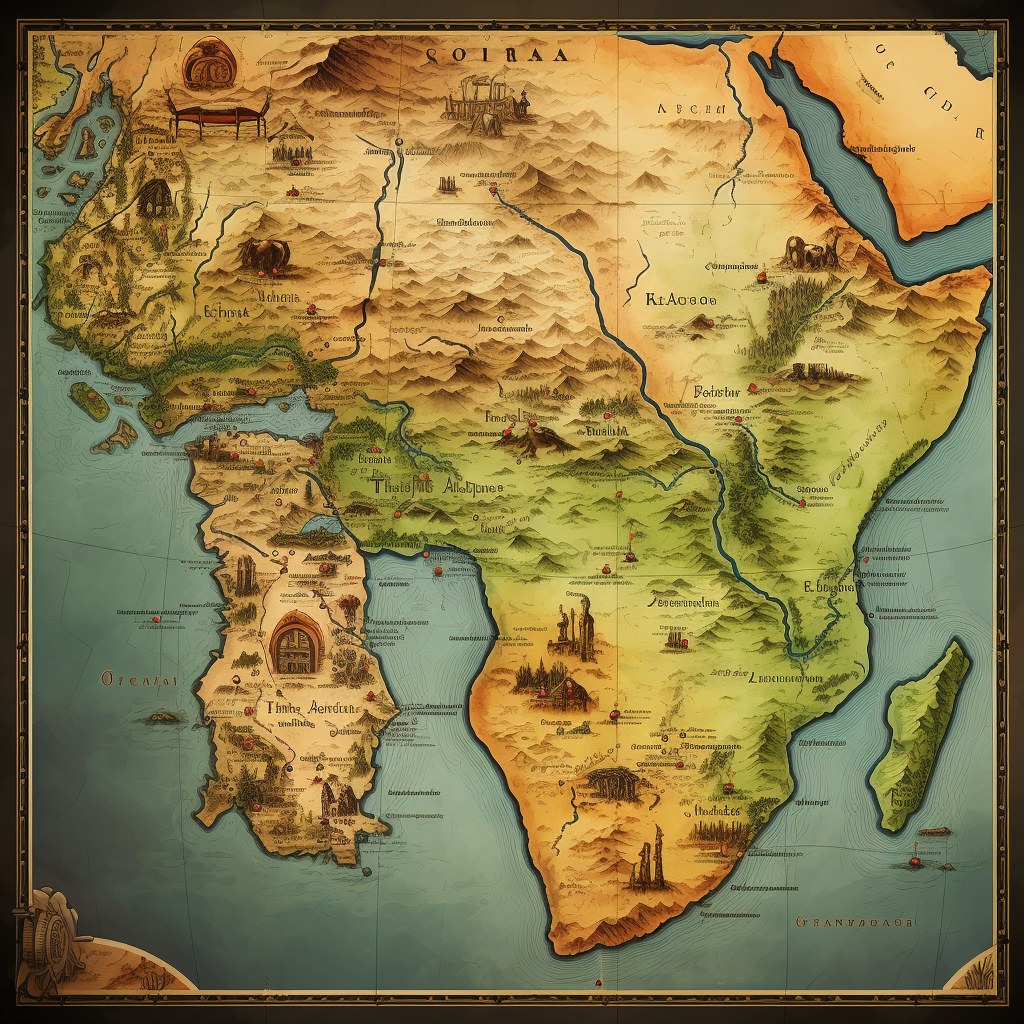 East African Map