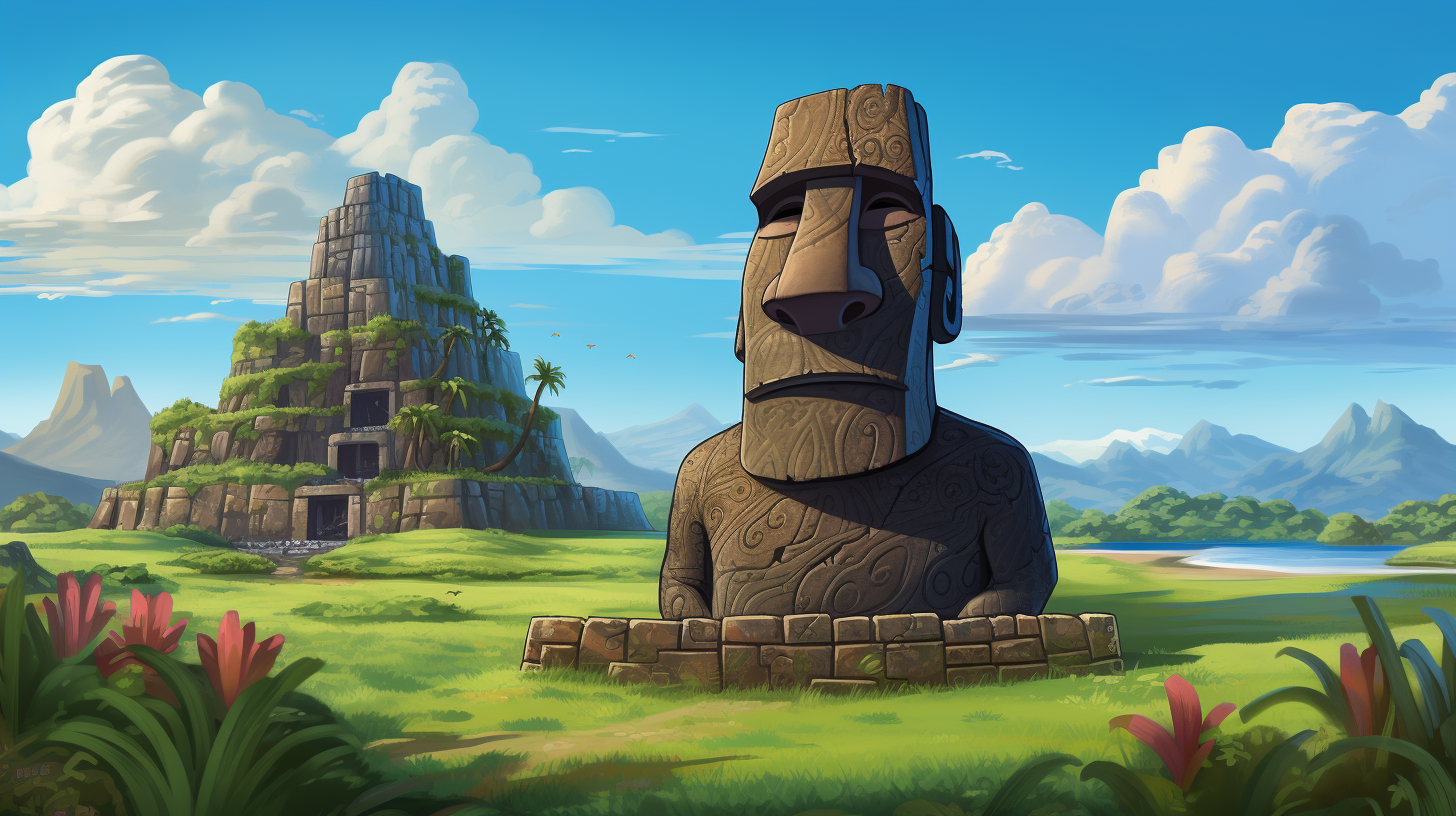 Easter Island layout with architect plans