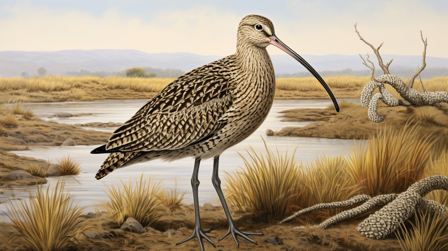 Endangered Eastern Curlew - Habitat Loss and Hunting