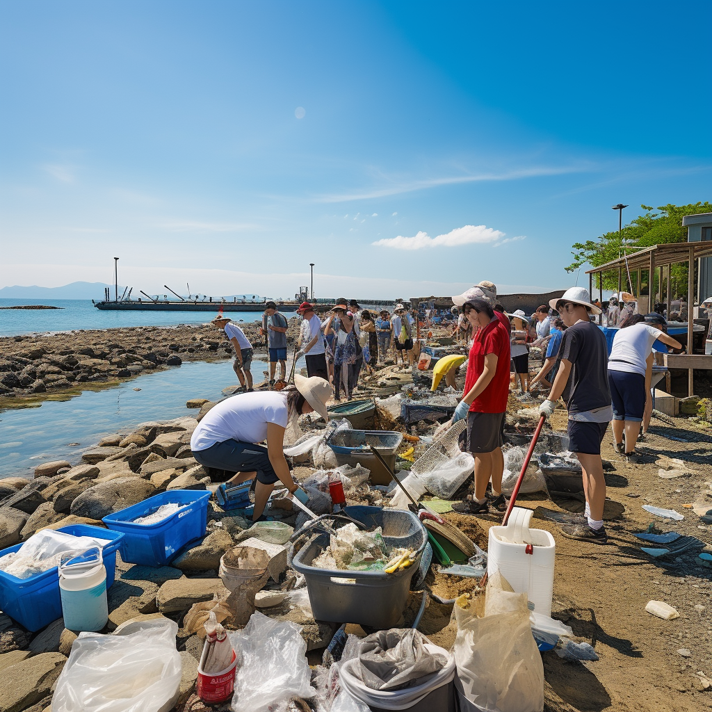 Marine life conservation at Eastern Stone Fishing Harbor