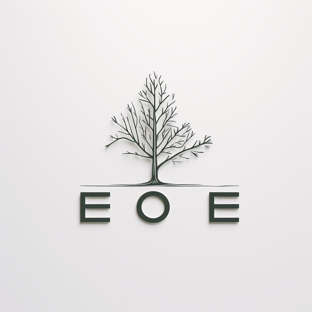 Modern minimalist logo for Ecohome