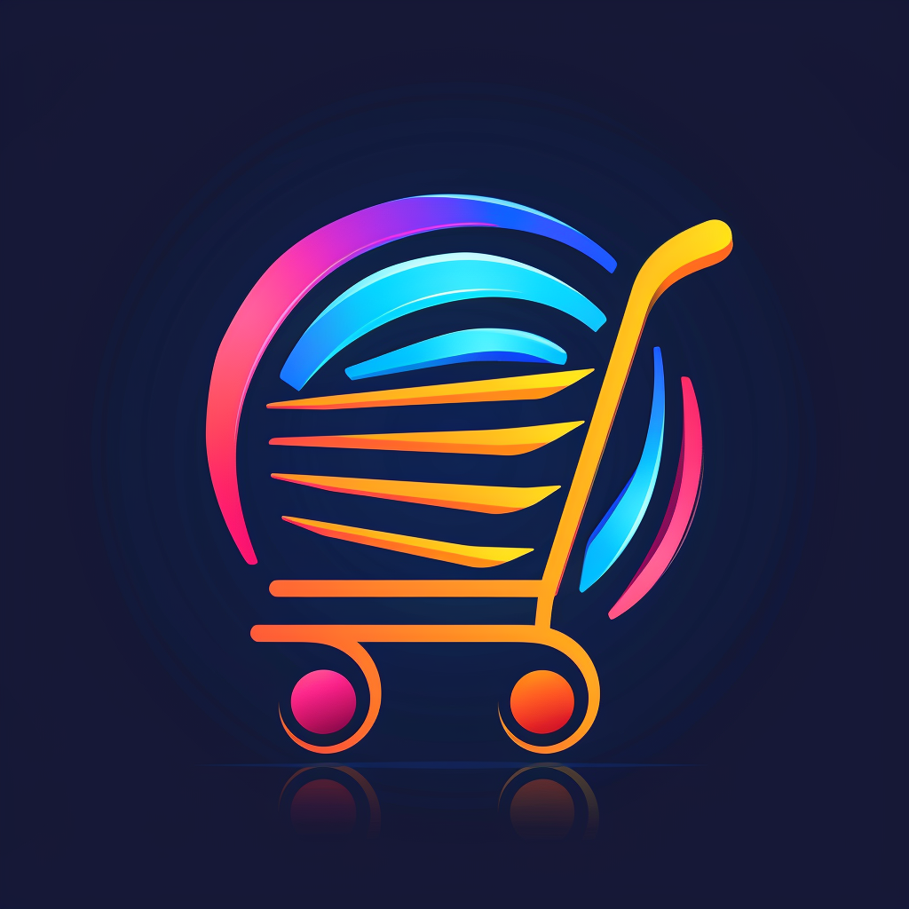 Online Store Logo Design Icon