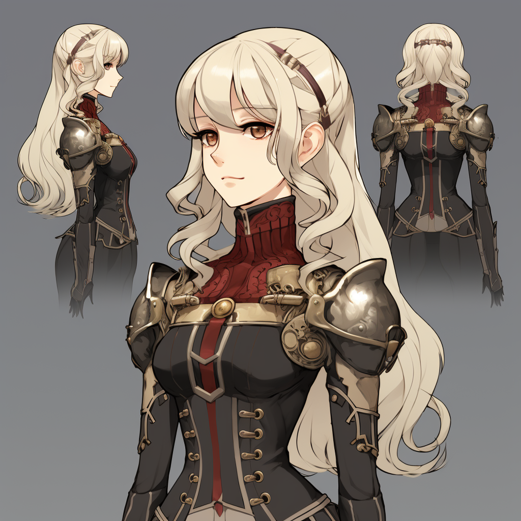 Edelgard Three Houses character sketch