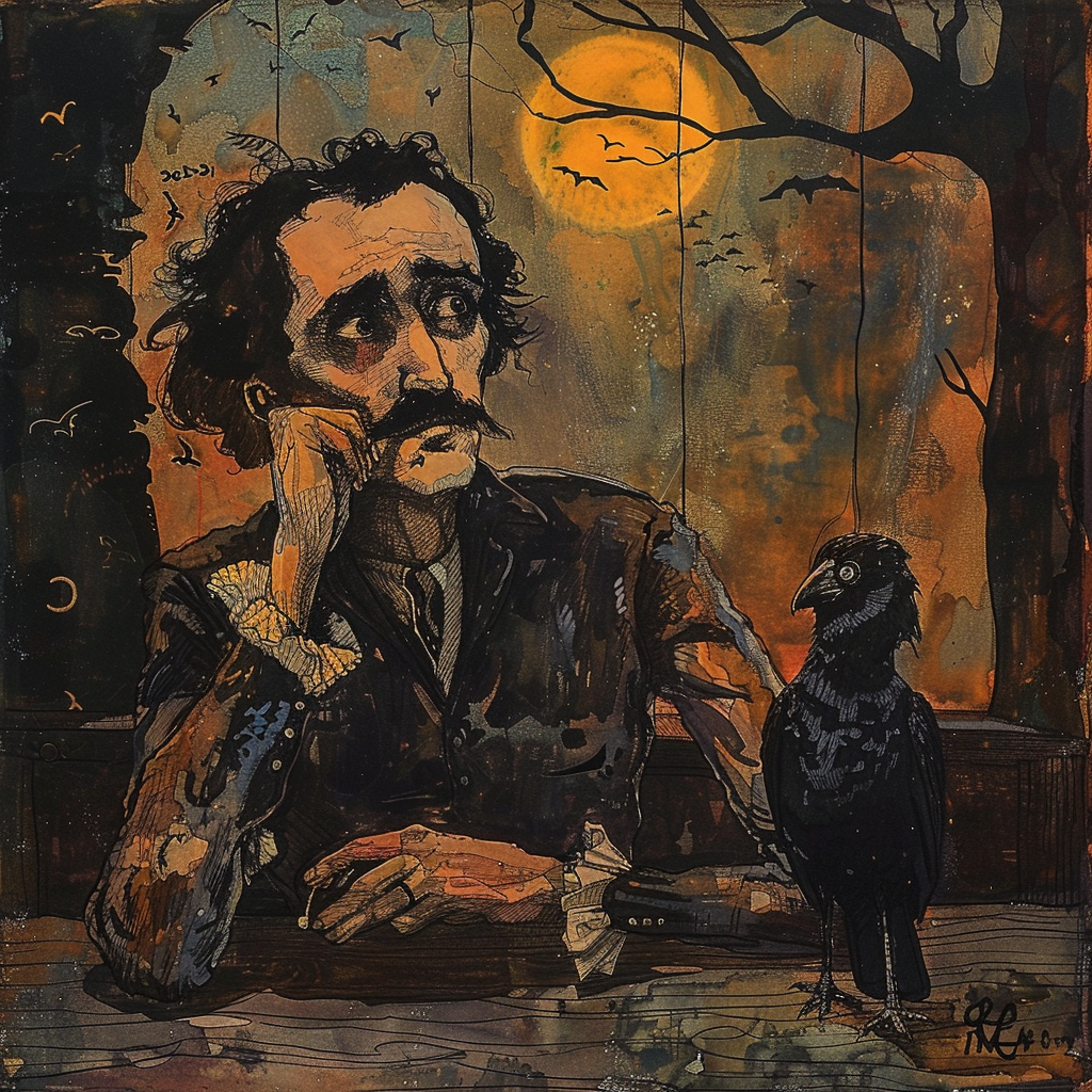 Edgar Allen Poe inspired Studio Ghibli