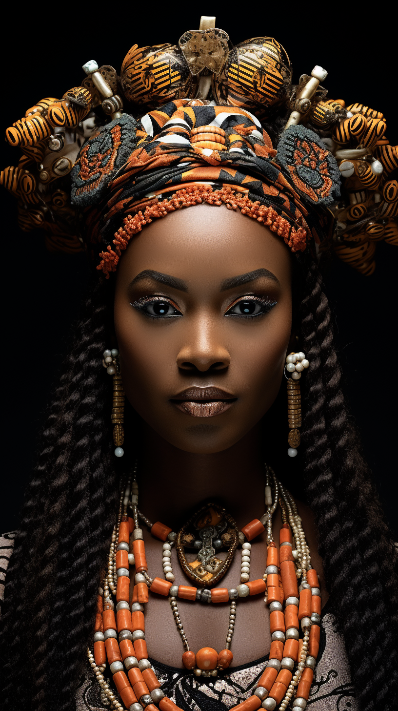 Image of influential Edo Queen Idia