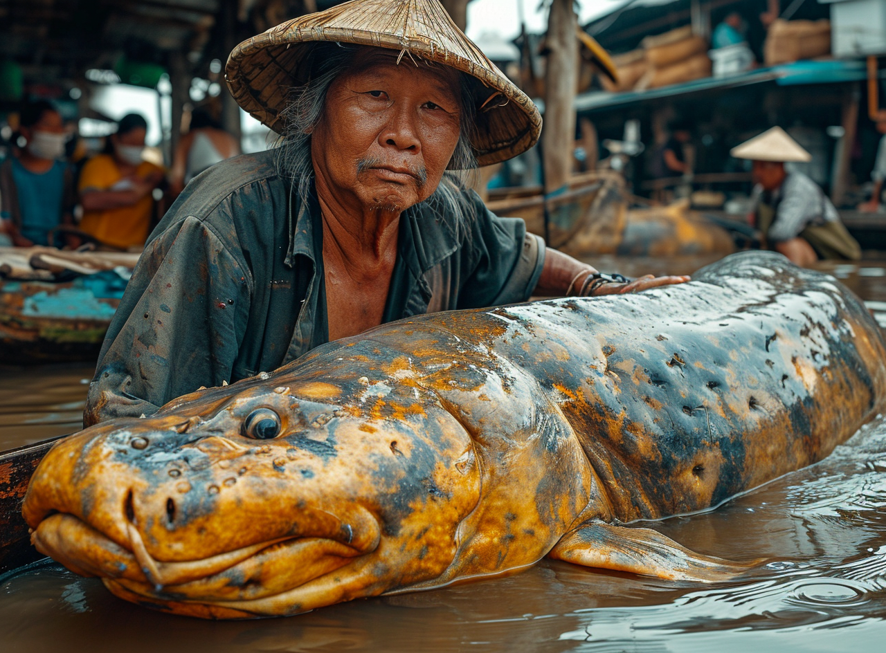 Eel-like Siamese One Horn Serpent