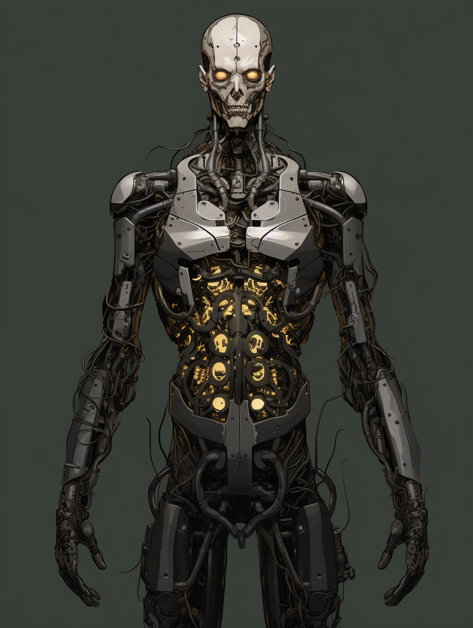 Cybernetic Human Concept Art