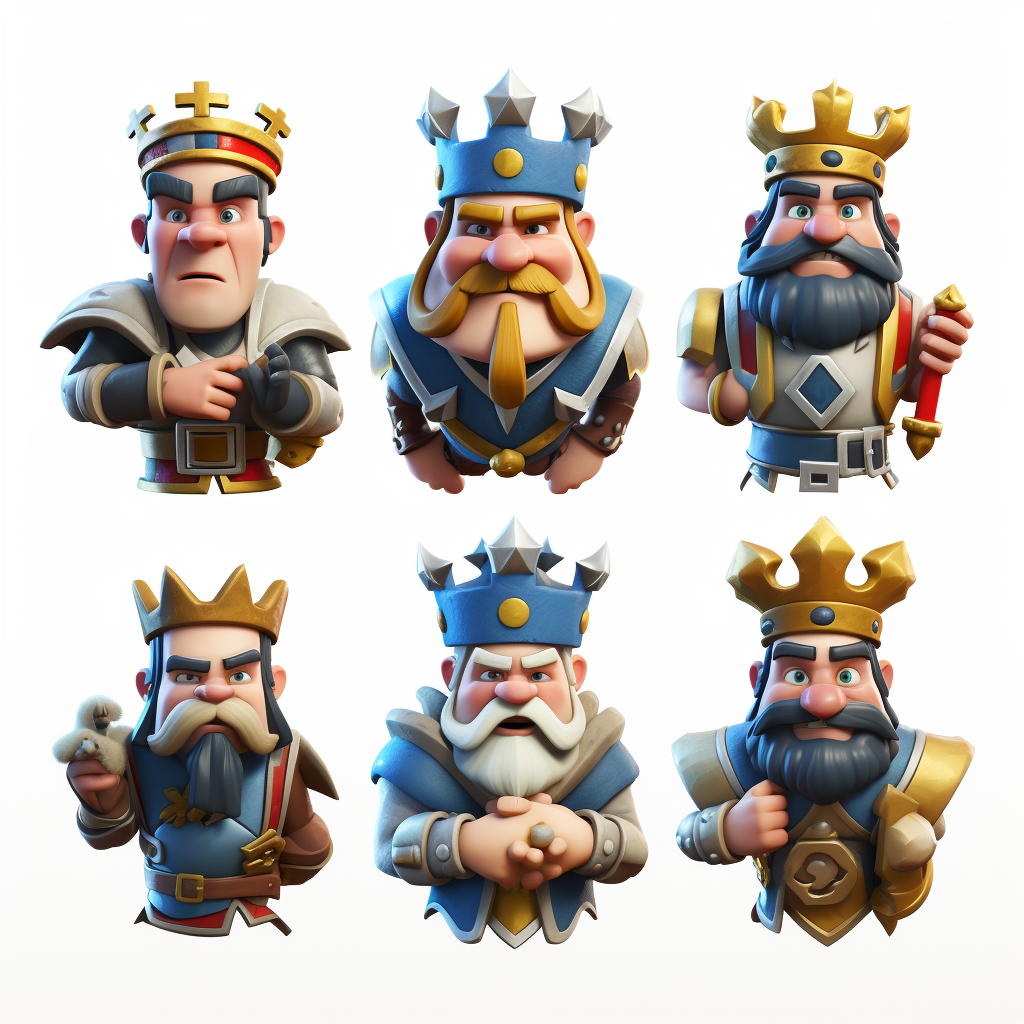 Eight Jacks Clash Royal Avatars