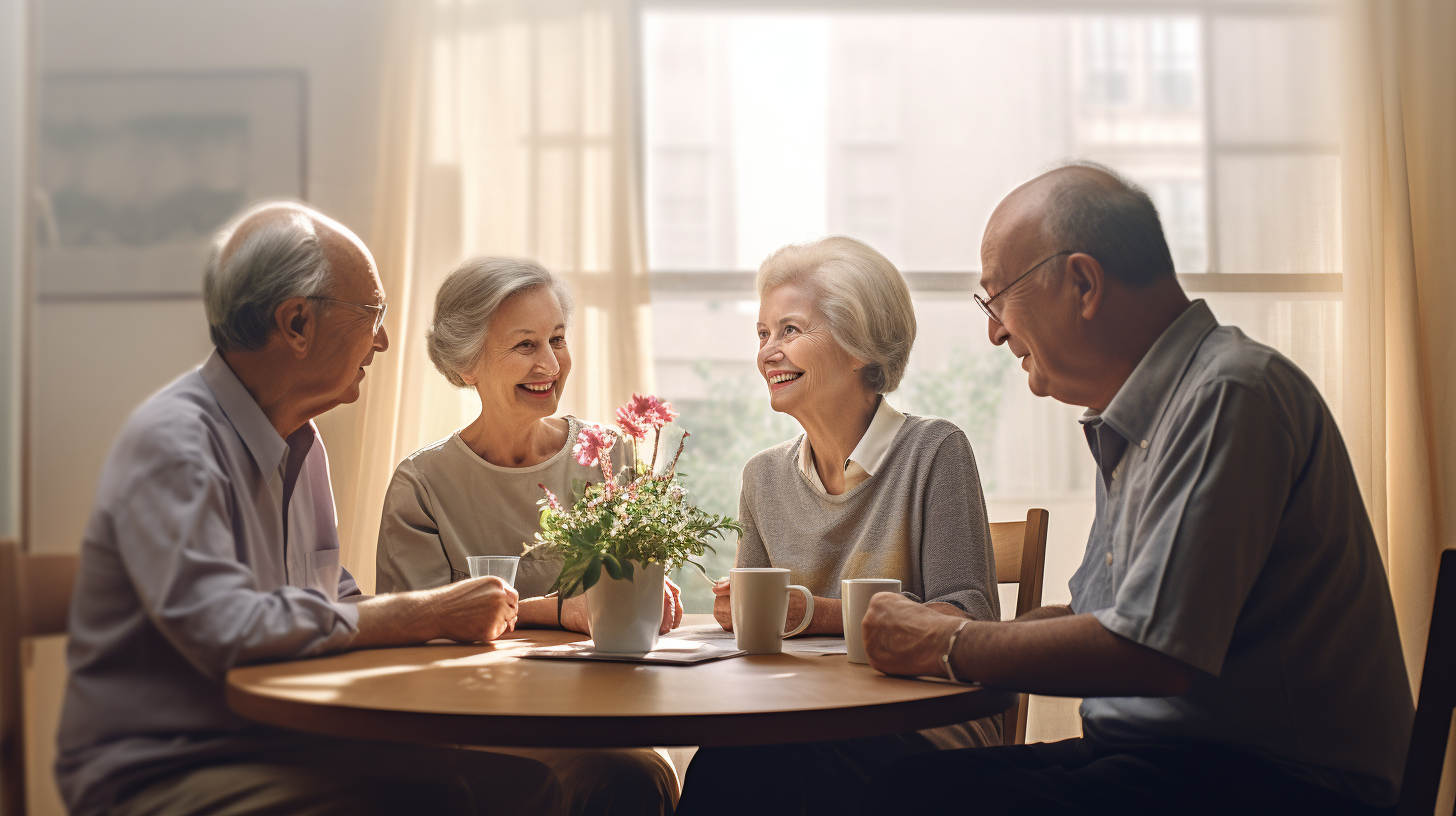 Elderly People Casual Conversation