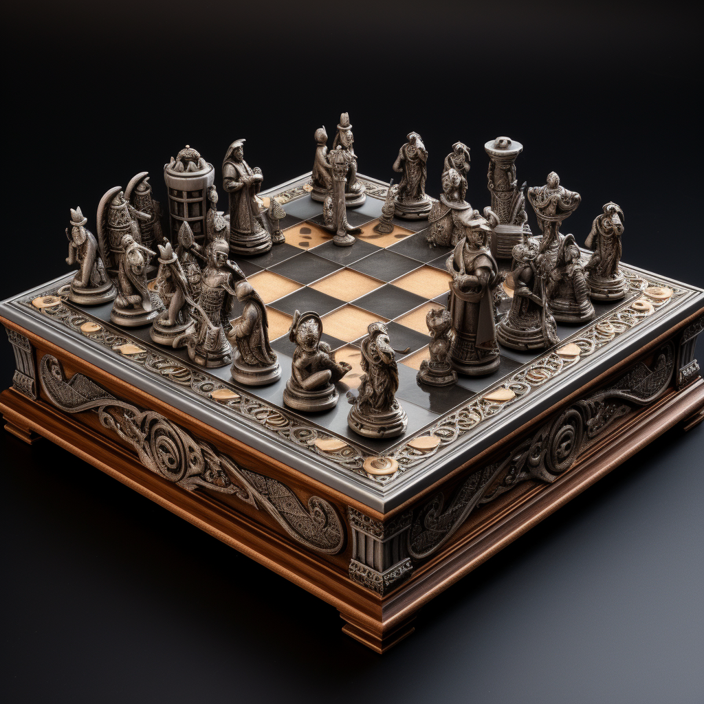 Beautiful 4 Player Chess Board