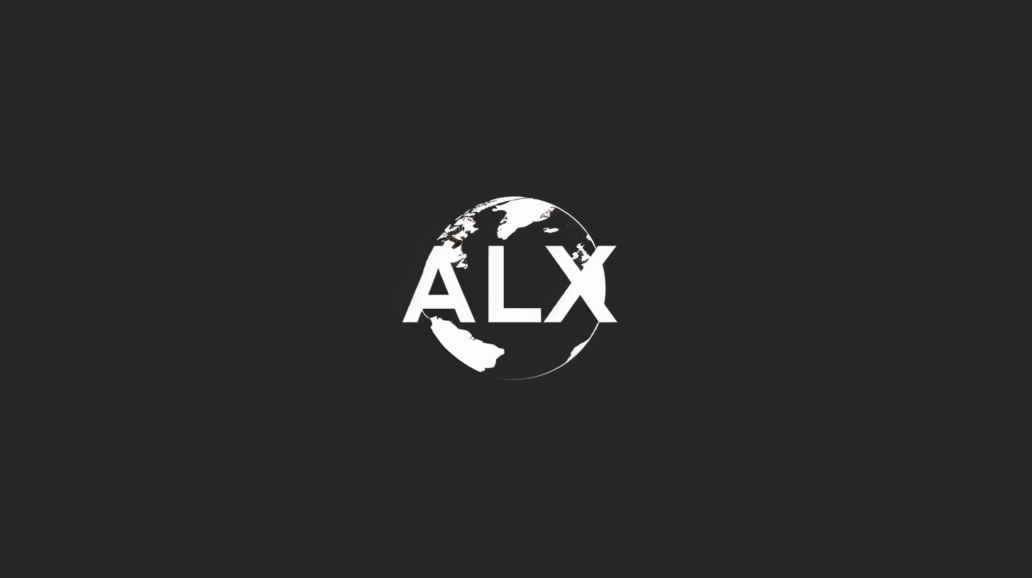 Elegant ALX Language School Logo