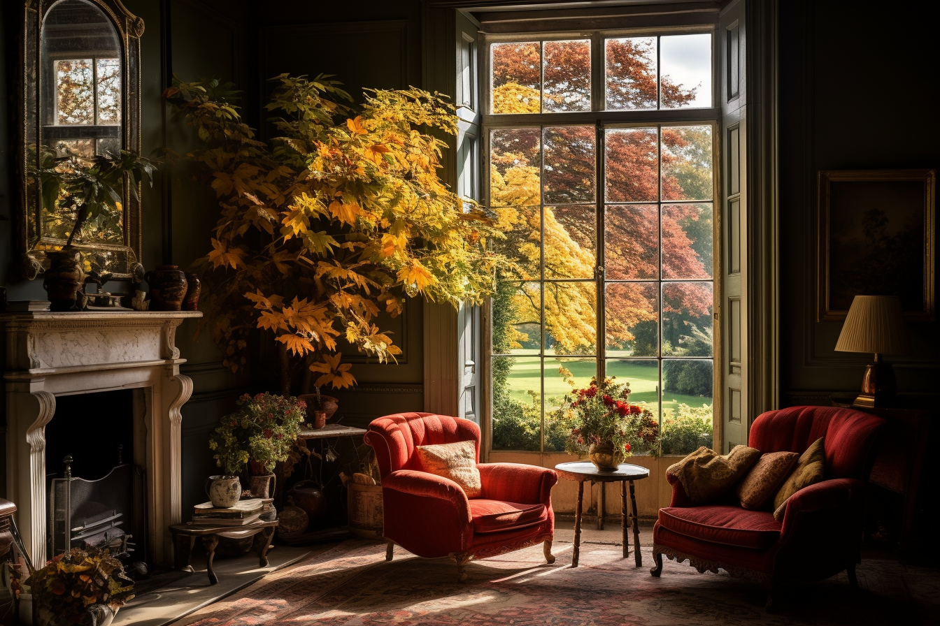 Antique English House with Natural Lighting