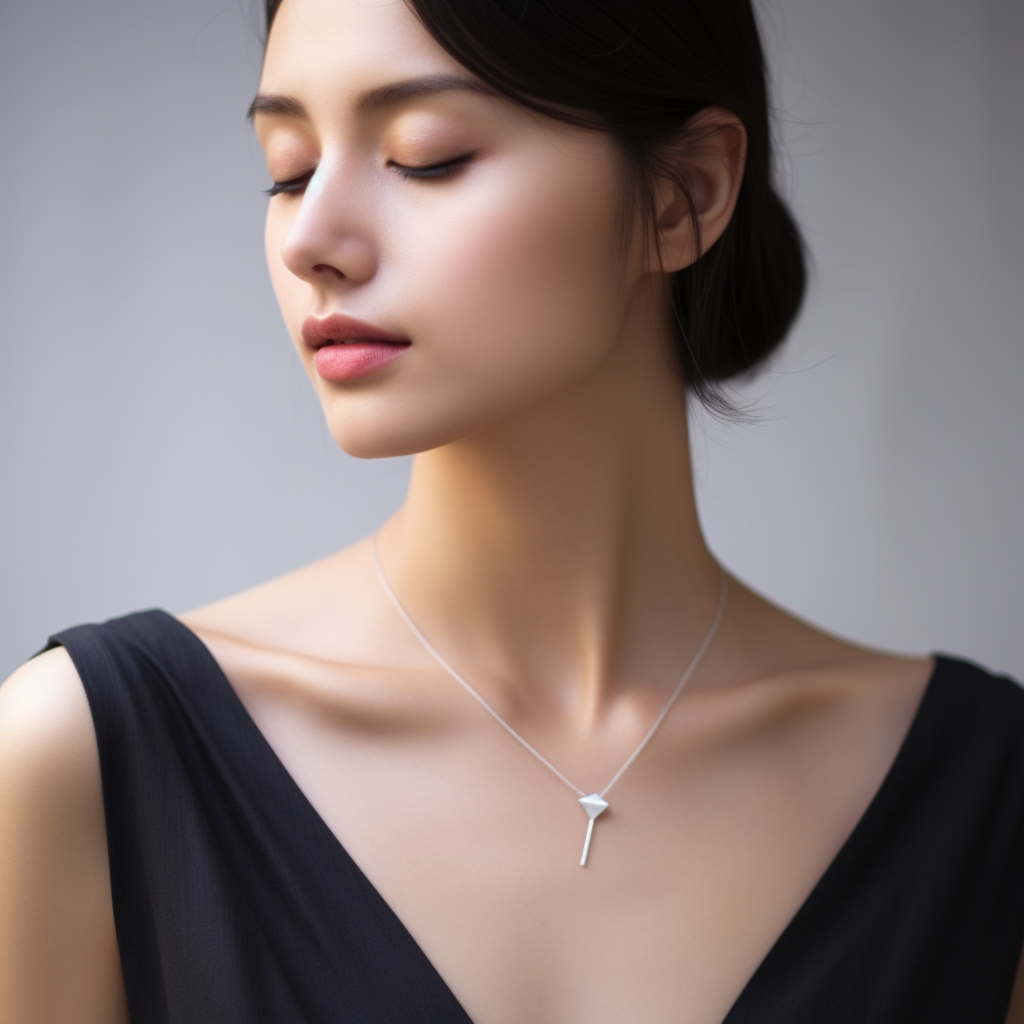 Beautiful jewelry pieces in minimalist style