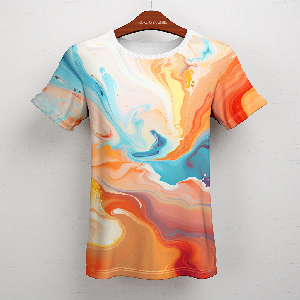 Stylish abstract design on elegant t-shirt