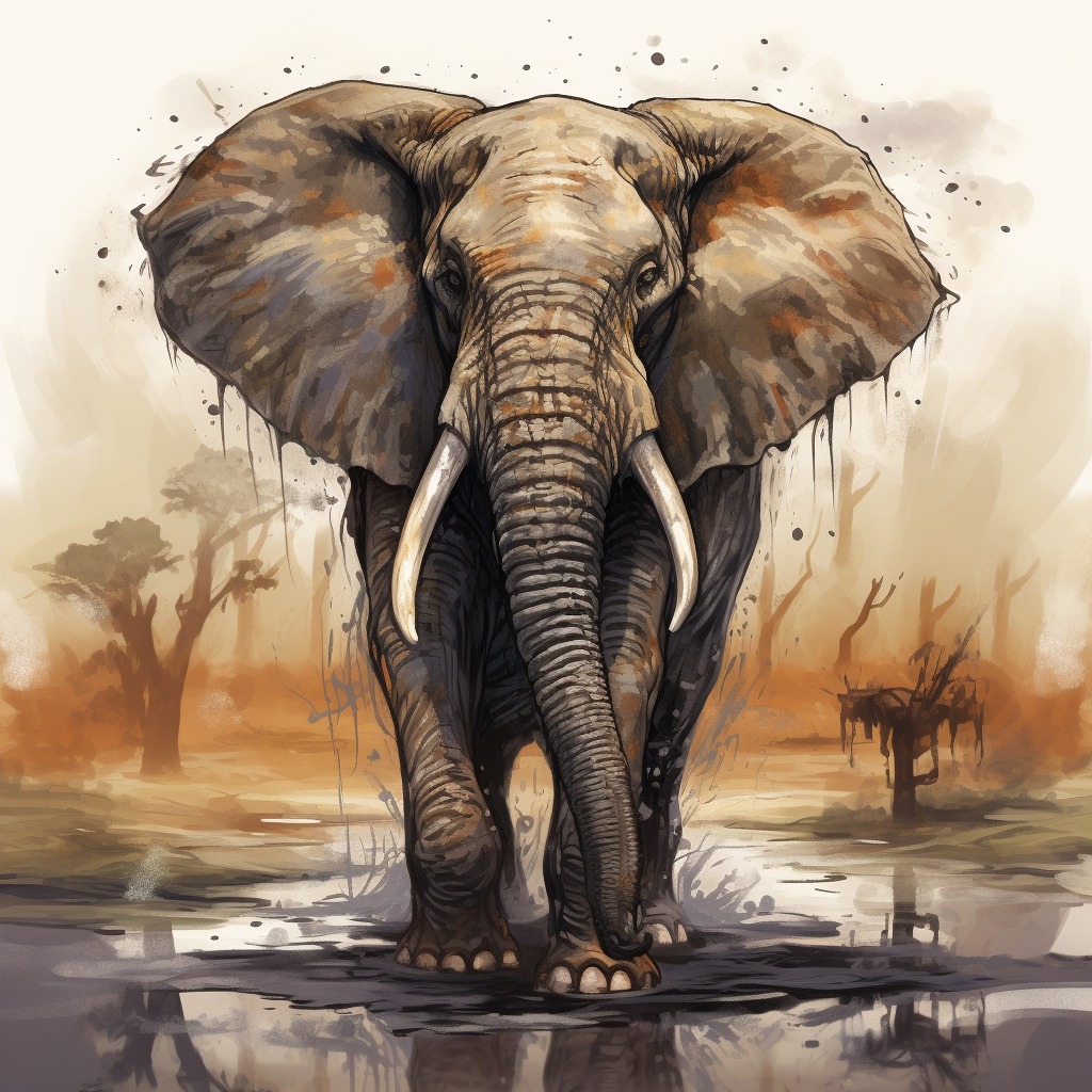 Elephant in PF2E Style