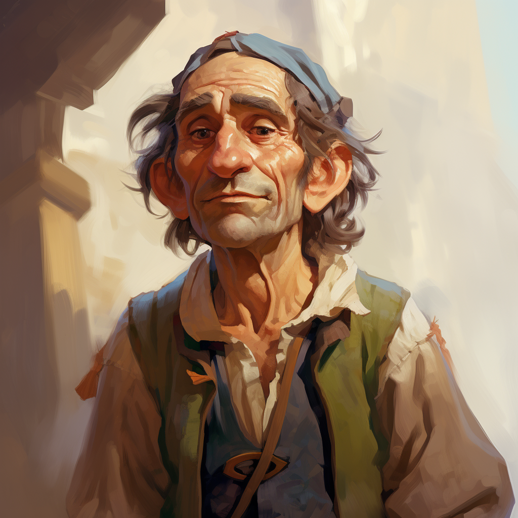 Elf villager companion builder portrait