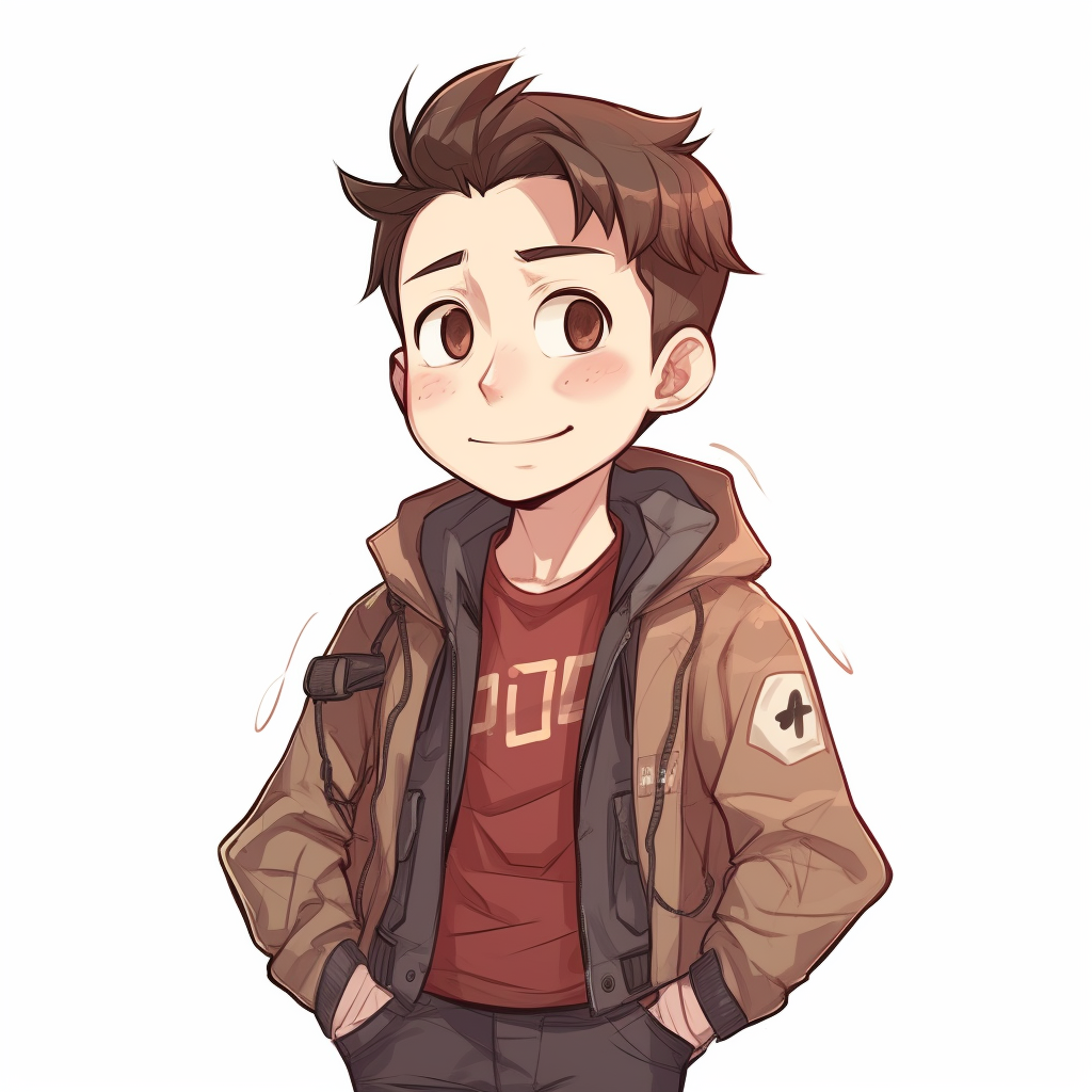 Elon Musk as Cute Anime Character