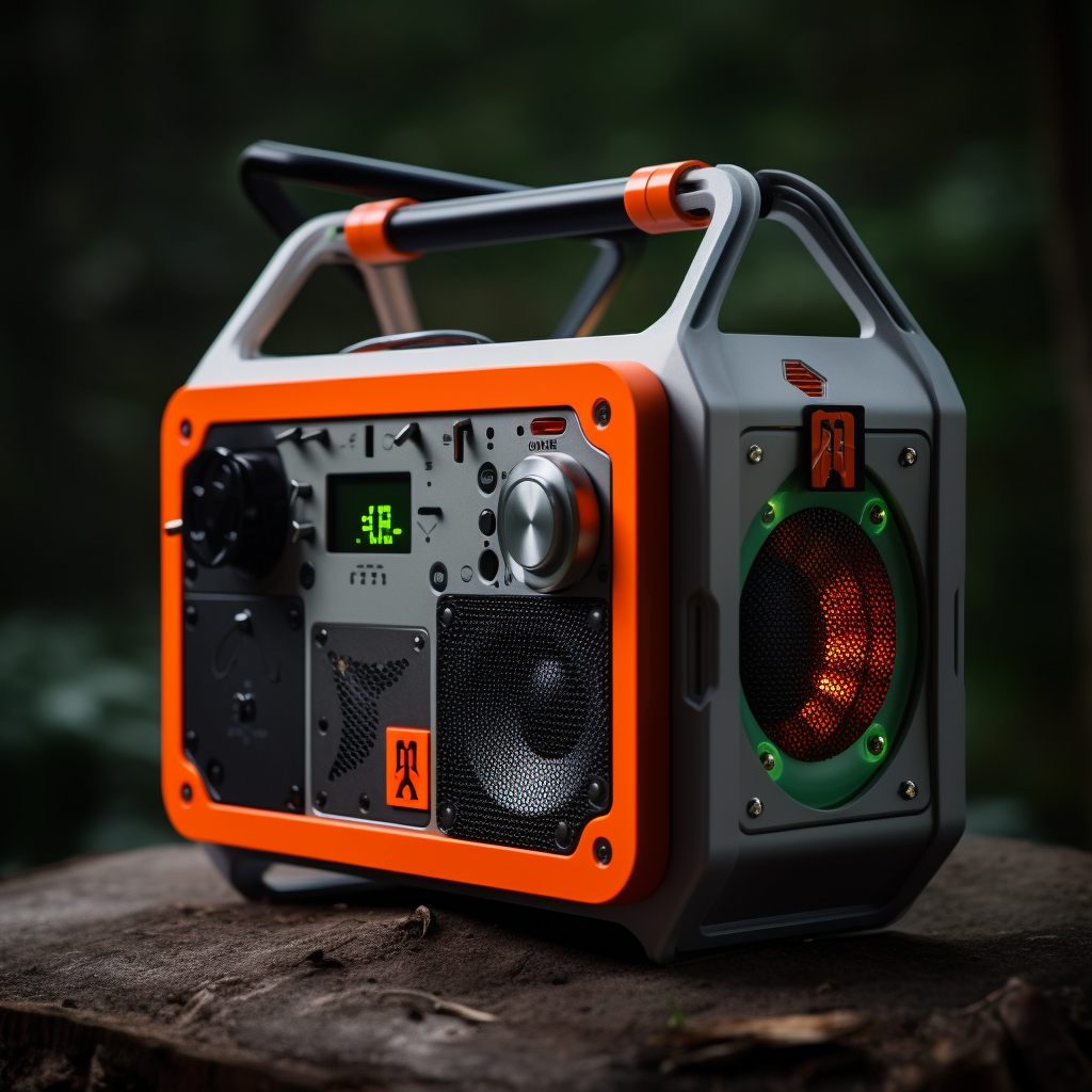 Teenage Engineering Emergency Camping Radio Design