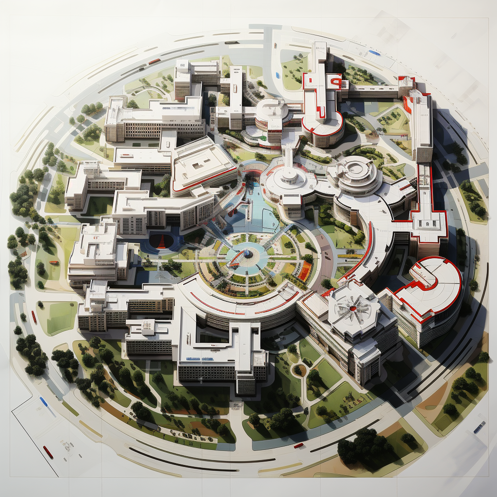 Emergency Hospital Architecture Plan