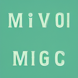 Emigre VGC Typeface in Mint Green design