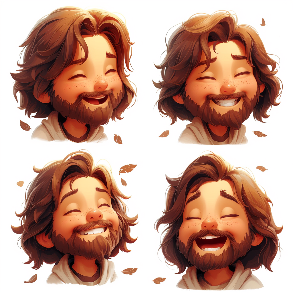 Emoji Jesus Cute Style