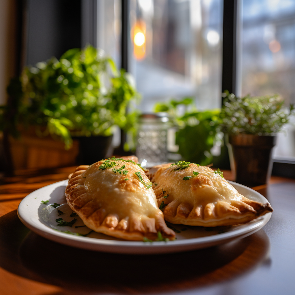 Savory Empanada Dish on Plate